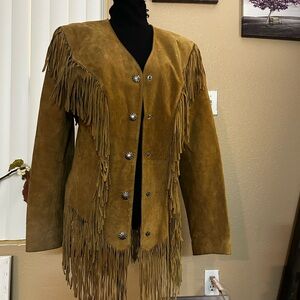 Ghost Rider Suede Genuine Leather Size Medium